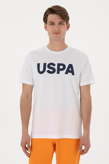 USPA Men T-Shirt USPA Big Logo White VR013 USTSM068 US POLO ASSN.